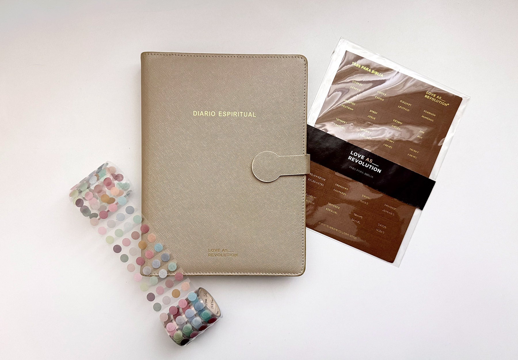 Diario + tabs + dots