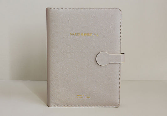 Diario espiritual champagne