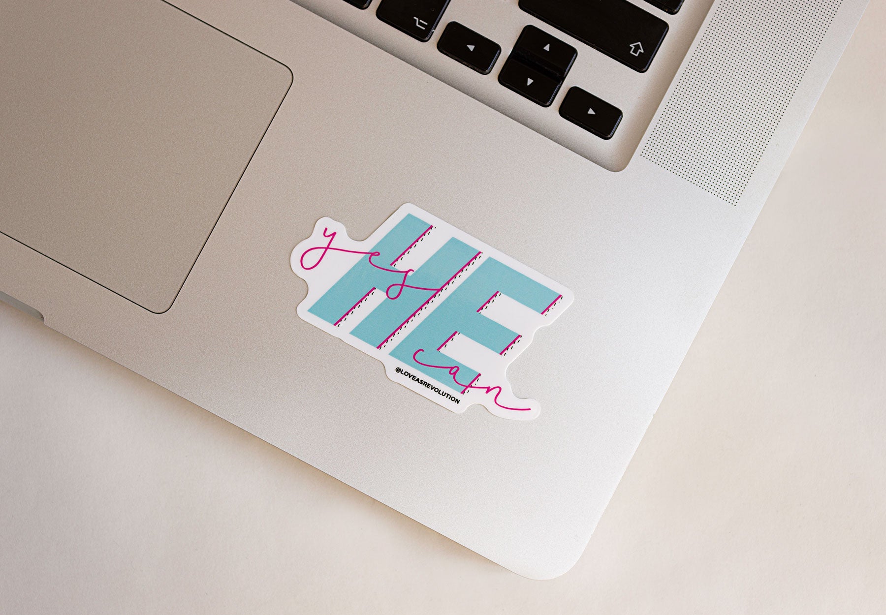 sticker yes he can