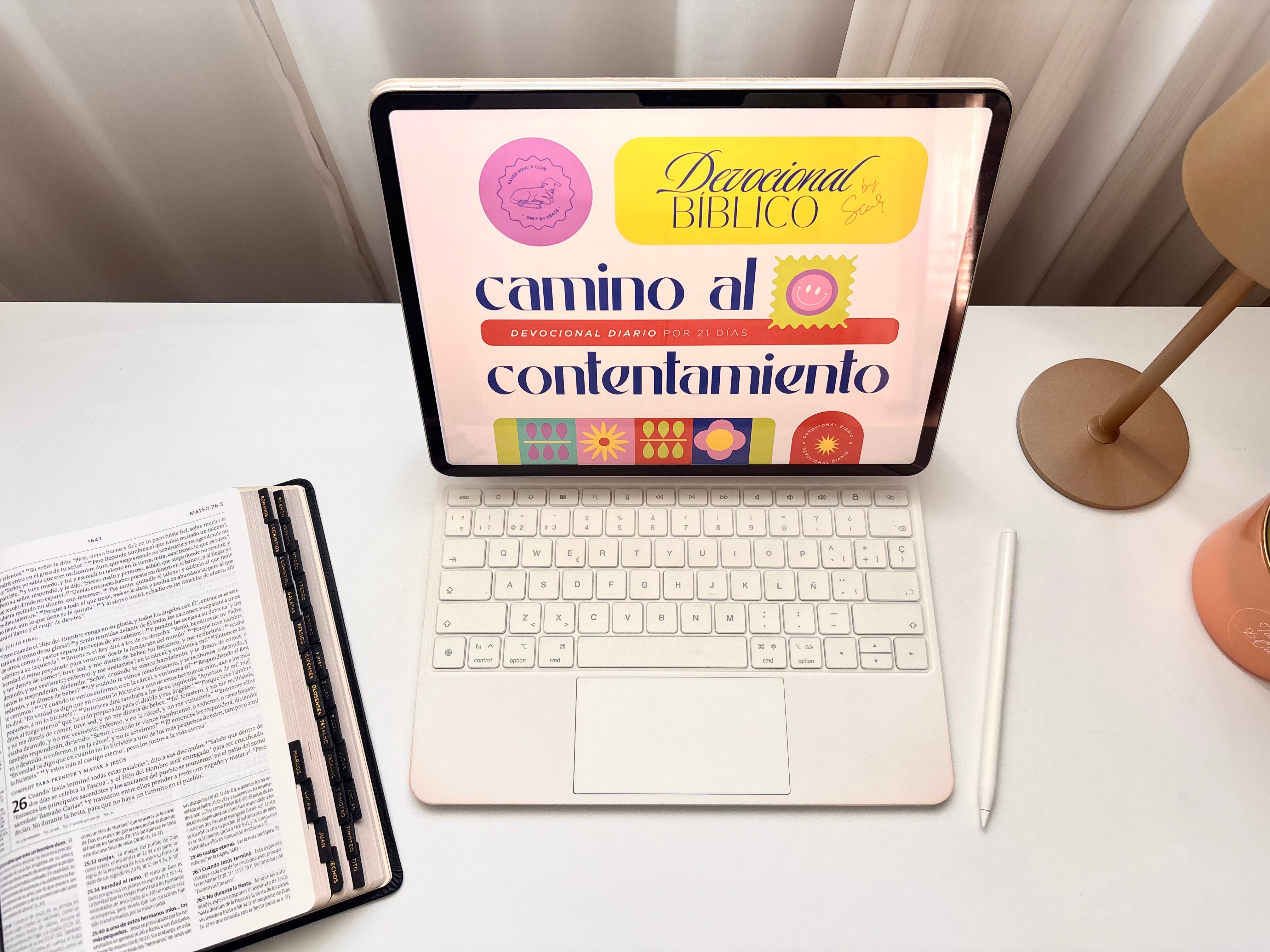 Devocional diario bíblico  - Camino al contentamiento