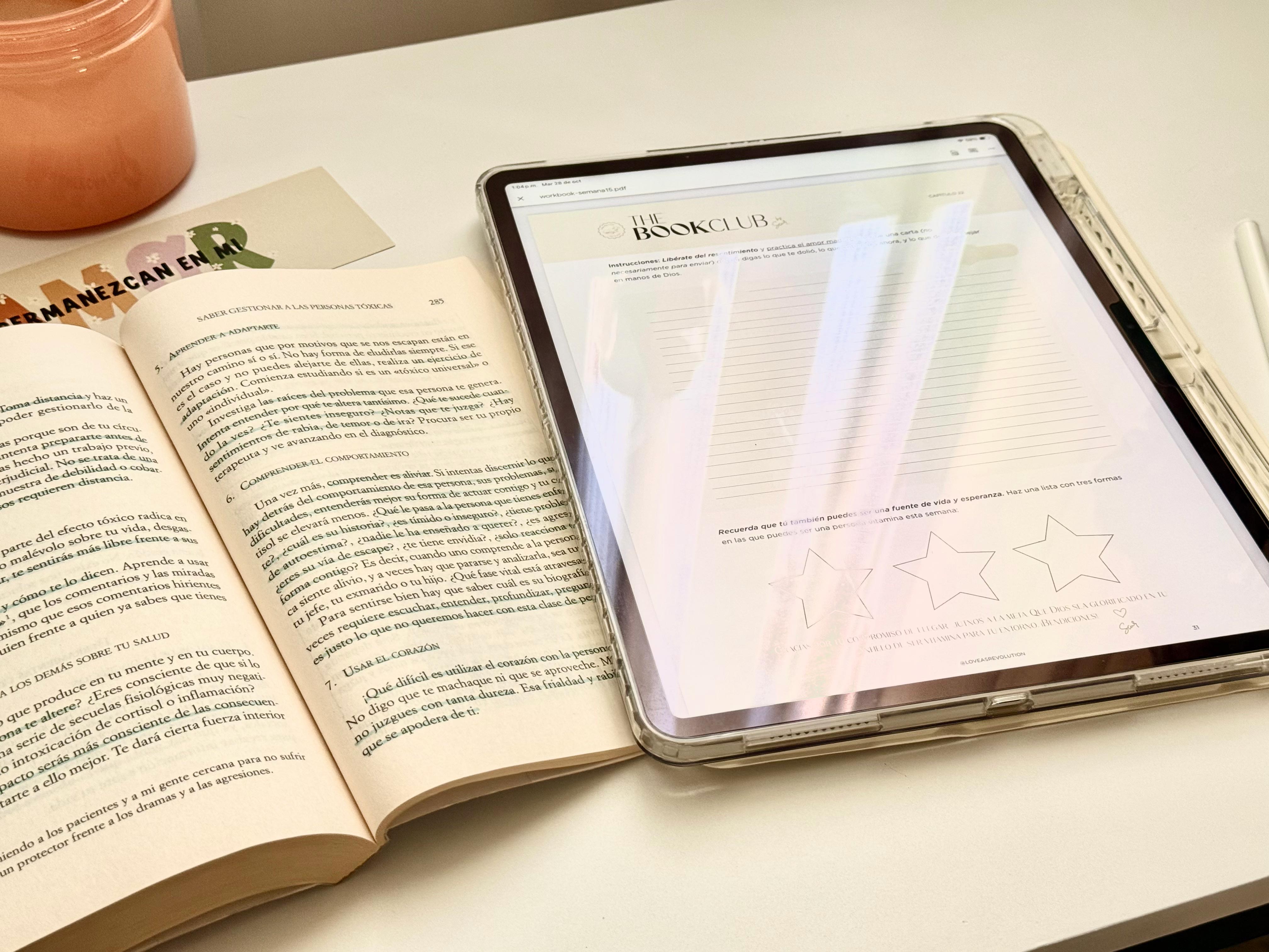 Workbook completo: “Encuentra tu persona vitamina”