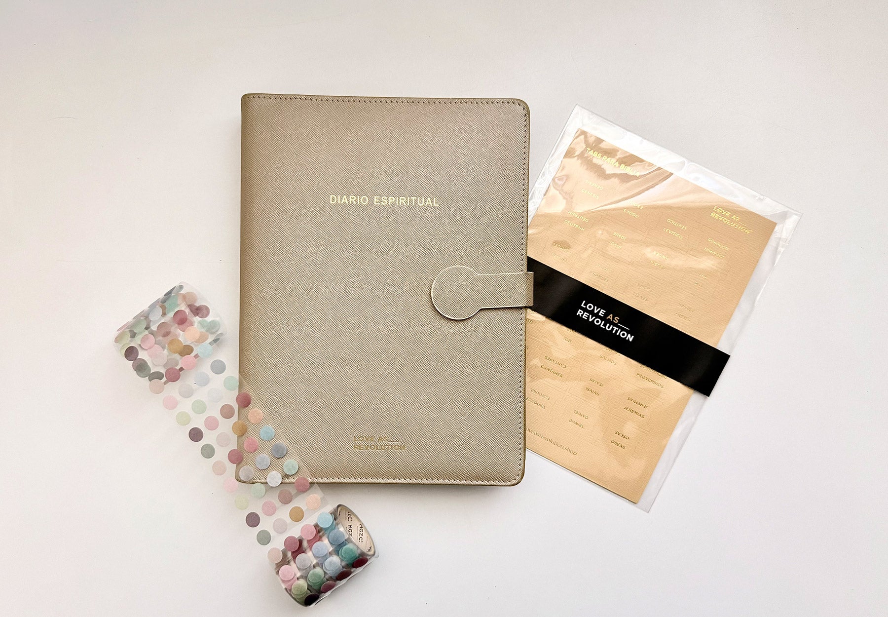 Diario + tabs + dots