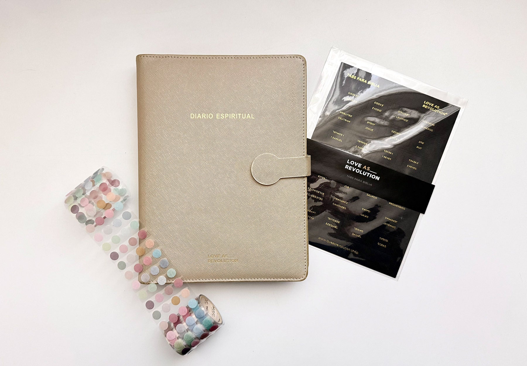 Diario + tabs + dots