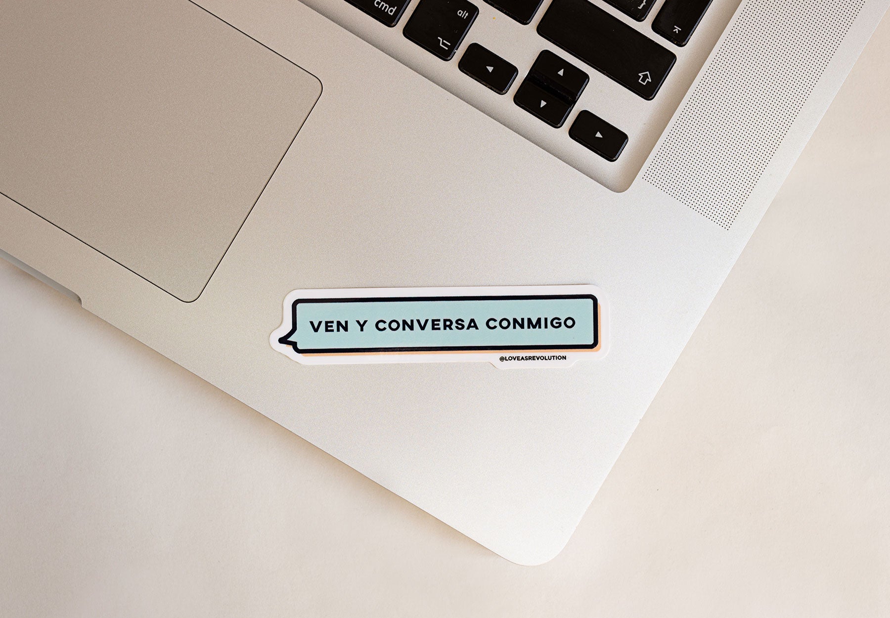 sticker ven y conversa conmigo