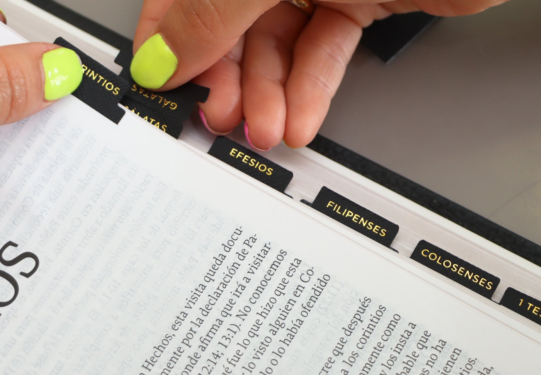 Diario + tabs + dots