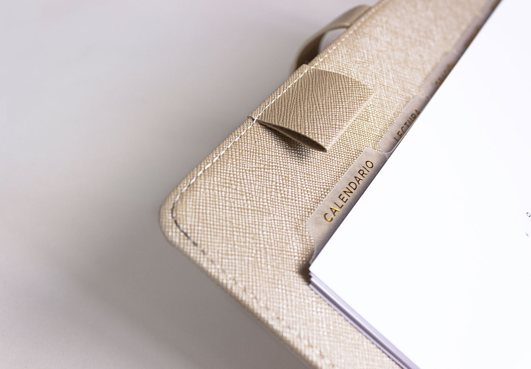 Diario espiritual champagne