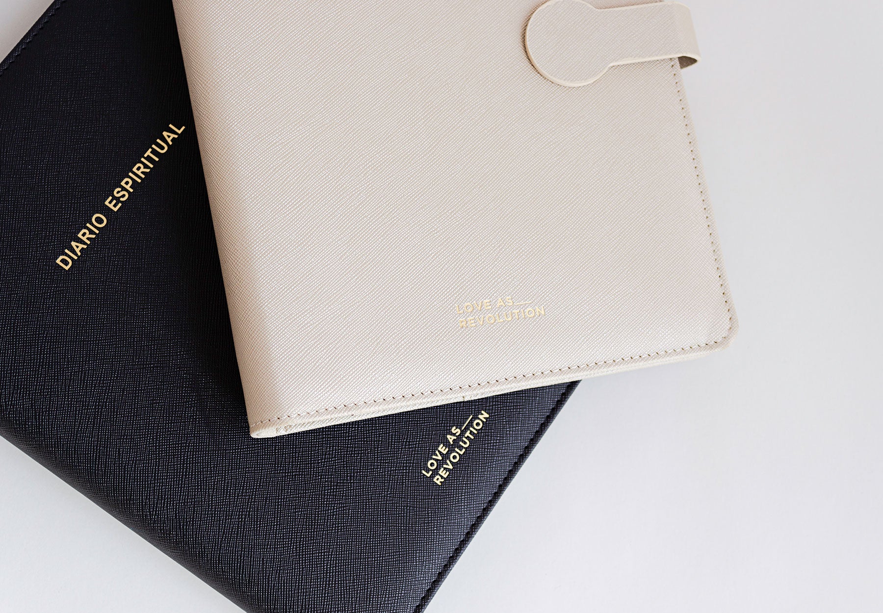 Diario espiritual champagne