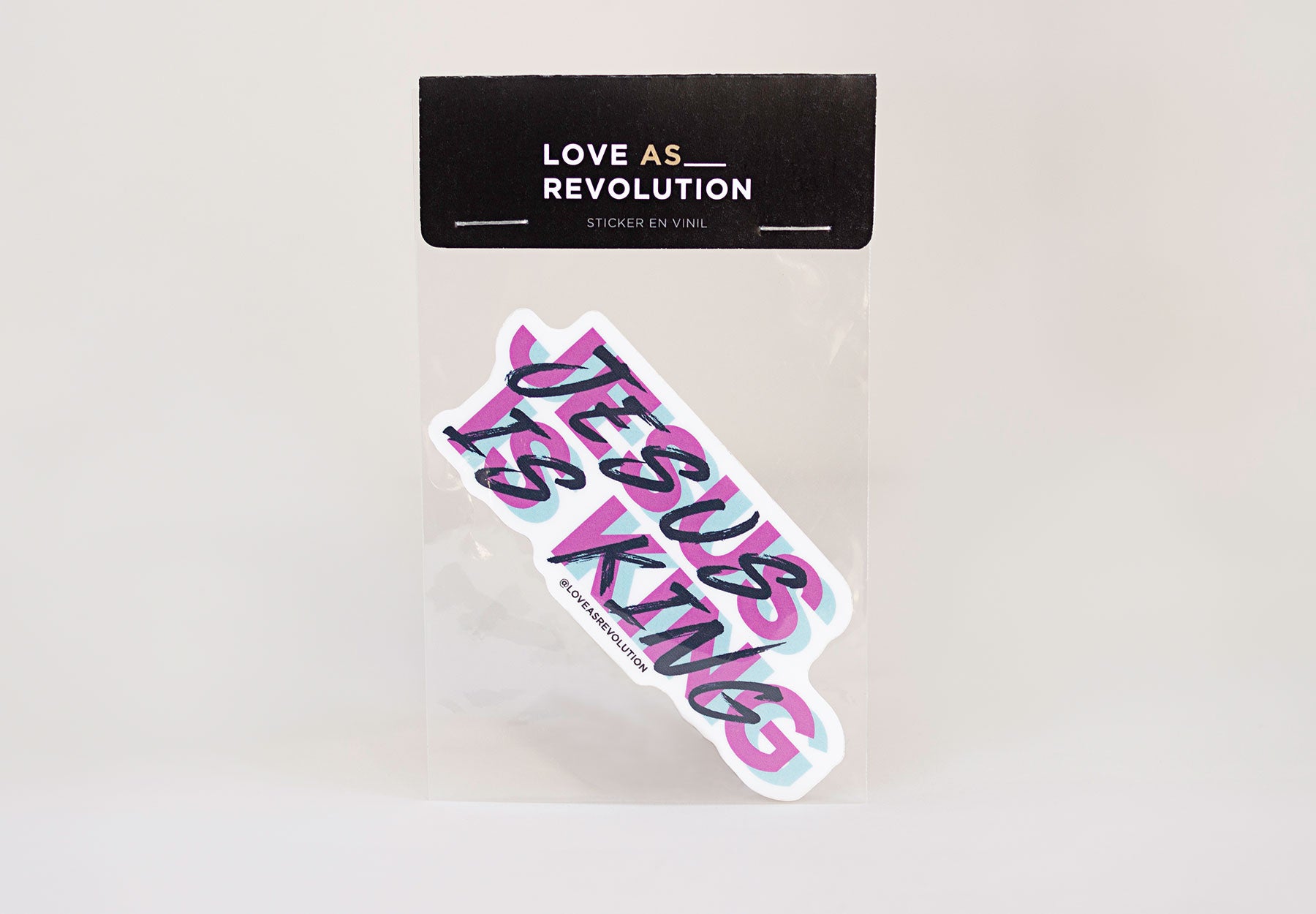 sticker Jesus is King