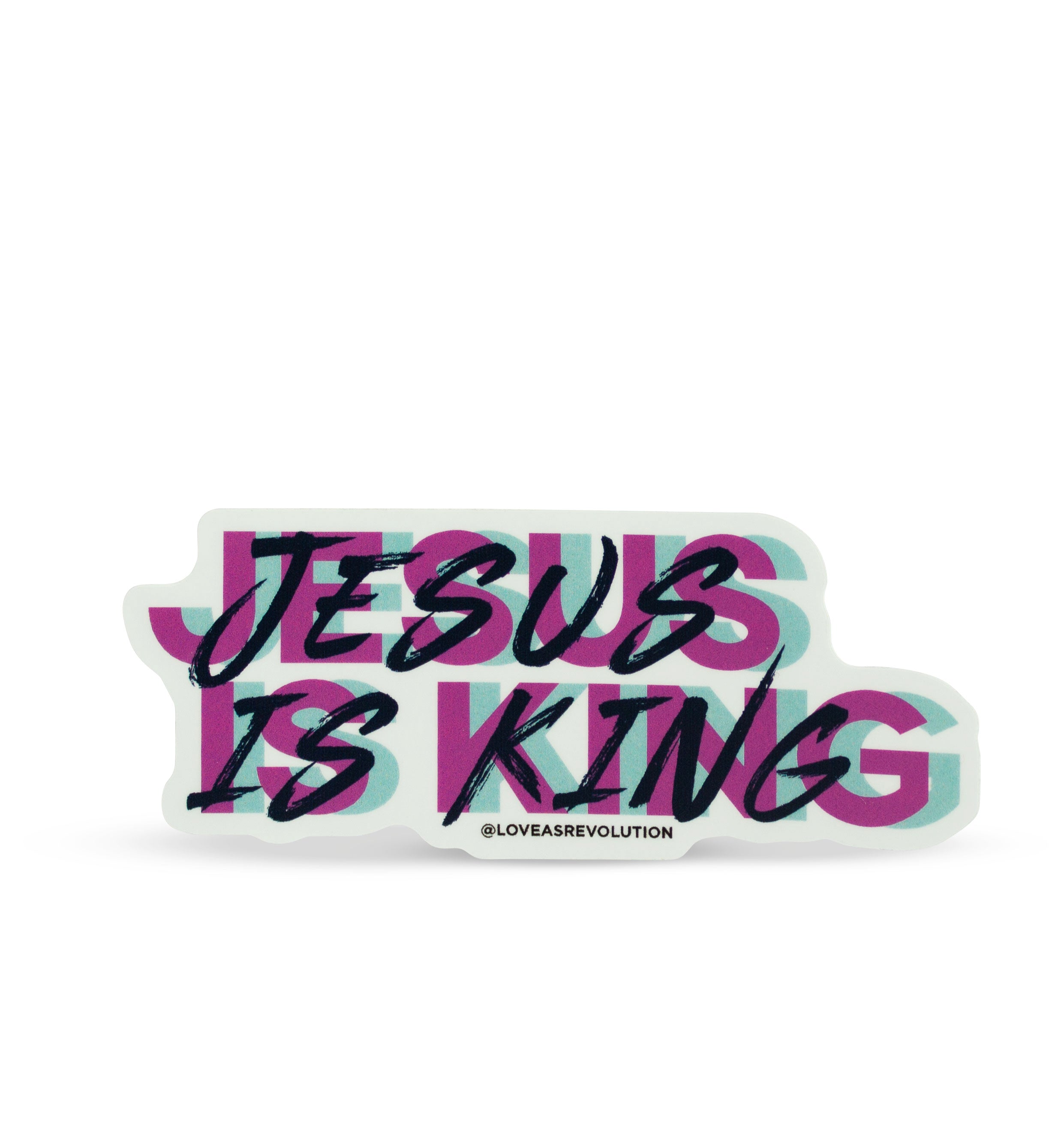 sticker Jesus is King