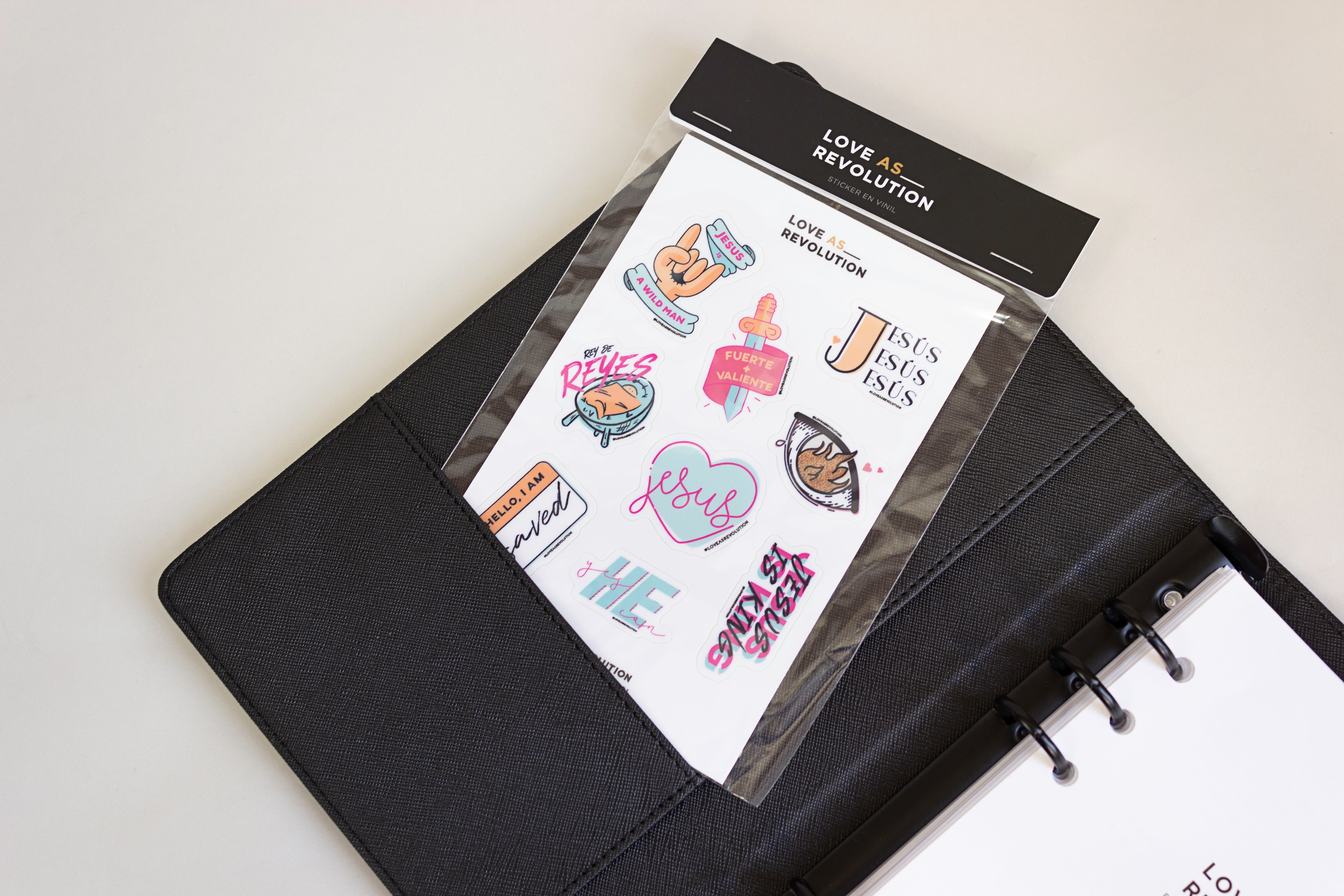 planilla de stickers mini