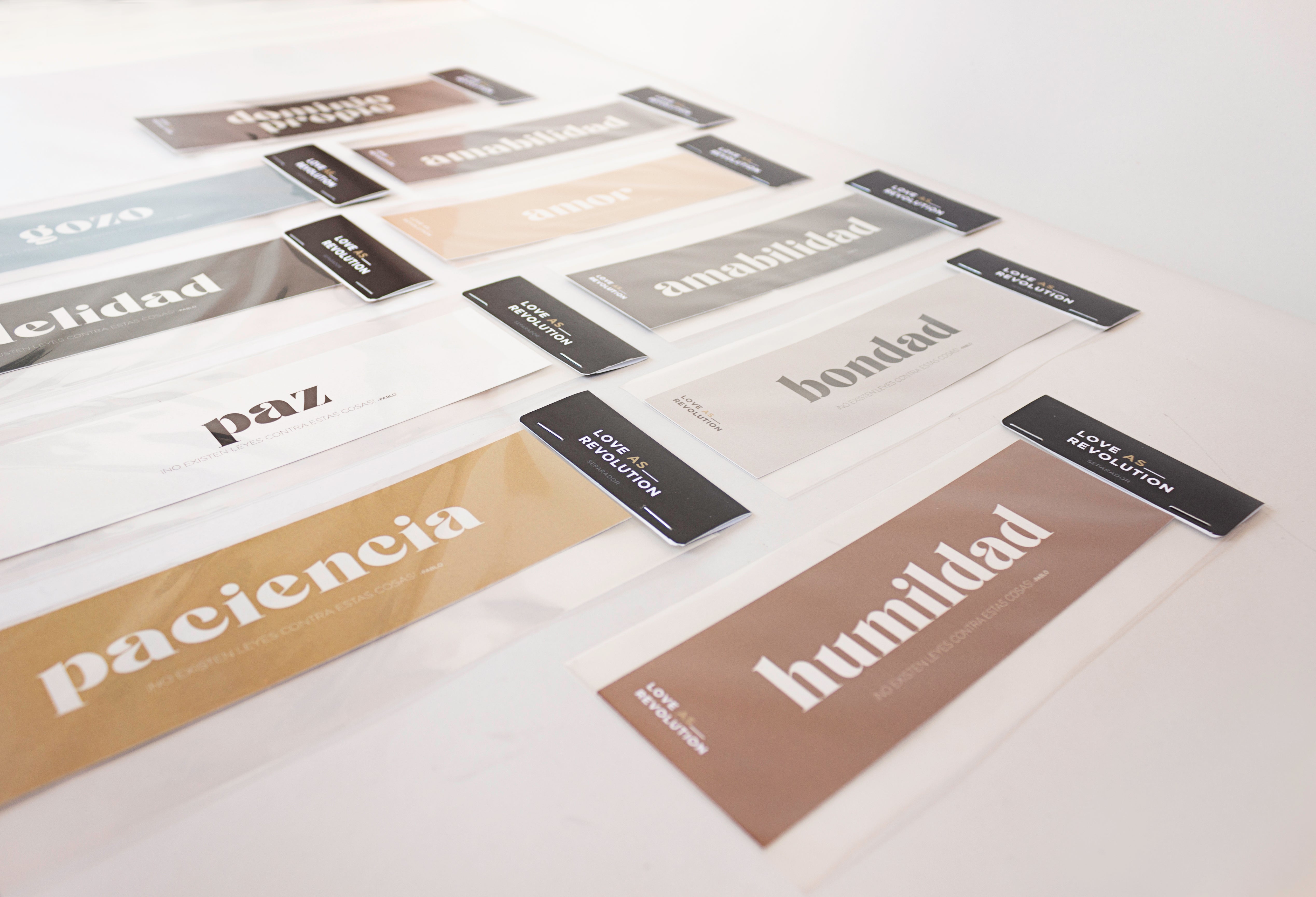 Colección completa de separadores de libros - serie frutos